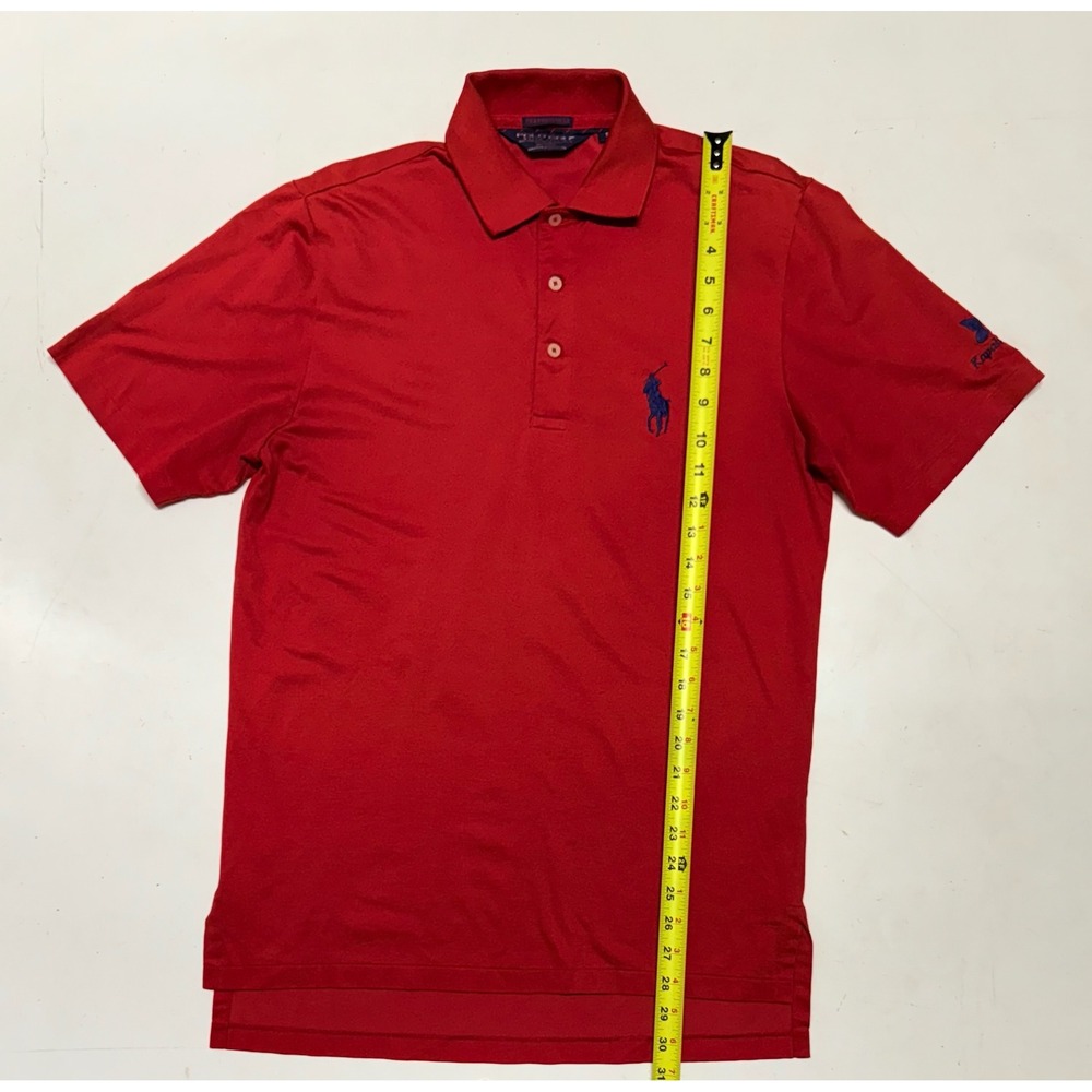 Polo Golf Ralph Lauren Performance Pima Cotton Polo Shirt Men's Red Big Pony